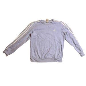 Adidas Medium Light Purple Crewneck Sweatshirt - Size S